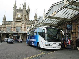 Temple Meads Bristol Airport Flyer 23021