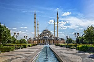 Мечеть в городе Грозном - panoramio