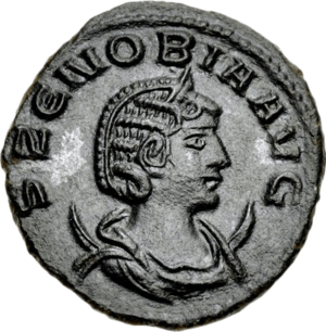 Antoninianus of Zenobia (obverse).png