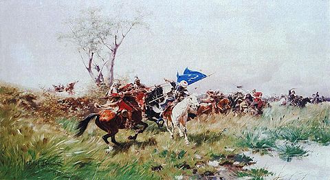Polish cavalry during wars with Turkey