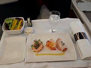 Cathay Pacific Business Class Menu-1