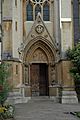 Exeter College, Oxford chapel door