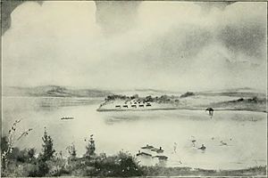 Flood at Fort Des Moines in 1851 - History of Iowa