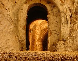 Hellfire Caves tunnel