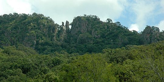 Karstic formations in the Sierra de Tamaulipas, Municipality of Llera, Tamaulipas, Mexico