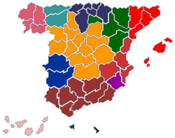 Mapa confederal CNT