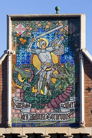 Mural Sant Jordi