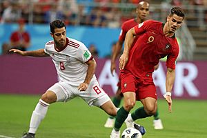 Portugal and Iran match at the FIFA World Cup 2018 8