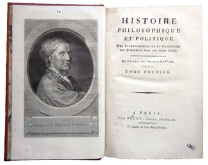 Raynal - Histoire philosophique, 1794 - 336