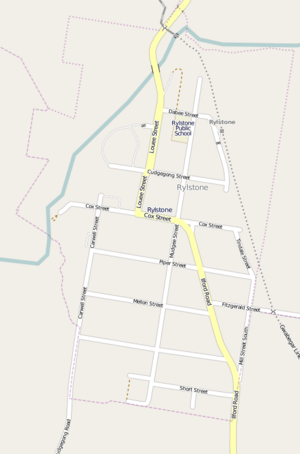 Rylstone-street map