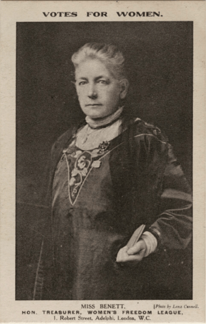 Sarah Benett 1909 (cropped)