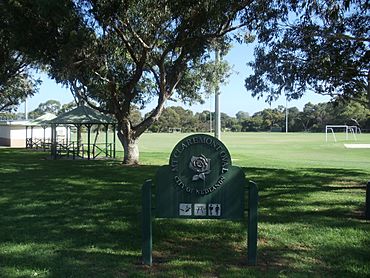 Sign of the Mount Claremont Oval in Mount Claremont, Western Australia.JPG
