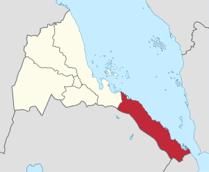 Southern Red Sea Region in Eritrea
