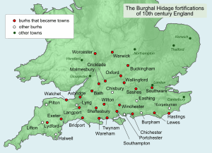Anglo-Saxon burhs