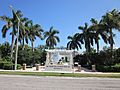 Boca Raton M L King memorial across street
