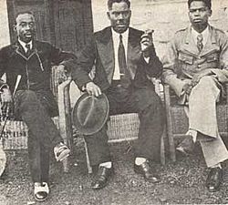 Charles Antangana seated