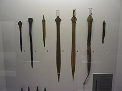 Espadas da Idade de Bronce
