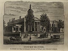 Franklin County Courthouse illustration