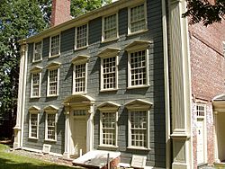 Isaac Royall House, Medford, Massachusetts - West (rear) facade