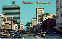 Miracle Mile 1960s Postcard