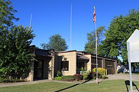 Township Hall and Fire Department in Britton