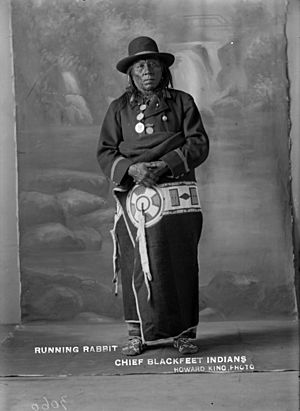 Running Rabbit - Chief Blackfeet Indians