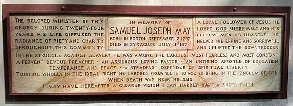 Samuel-May-Memorial-Plaque