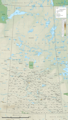 Saskatchewan Topographic