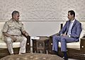 Sergey Shoigu and Bashar al-Assad (2017-09-12)