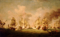 The Battle of Barfleur, 19 May 1692 RMG BHC0332f