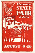 USA-Poster-stamp c1930 Missouri State Fair