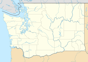 Map showing the location of Duwamish Head