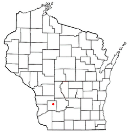 Location of Rockbridge, Wisconsin