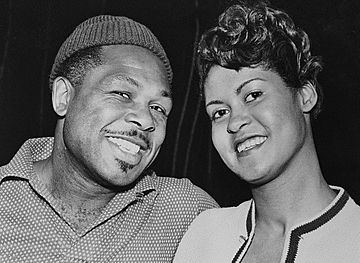 Archie Moore and Joan Hardy 1956