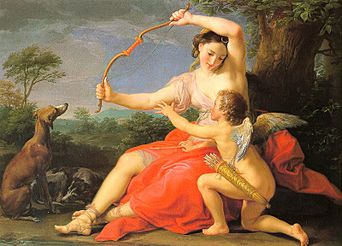 Batoni Diana and Cupid