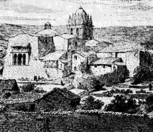 Convent of Santo Domingo, Cuzco (Peru) 1877 George Squier