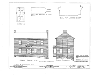 Dr. George Jackson House, State Street and Hill Avenue, Knoxville, Knox County, TN HABS TENN,47-KNOVI,2- (sheet 2 of 5)