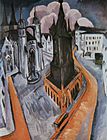 Ernst Ludwig Kirchner - La Tour rouge