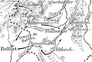 French capture of Mulhouse, 8 August 1914
