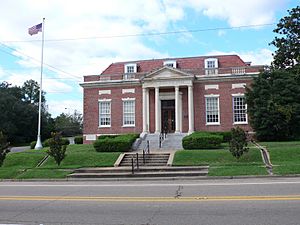 The U.S. Post Office in Lumberton, Mississippi