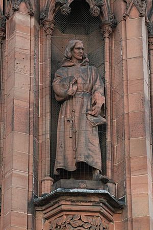 Statue of William Dunbar, Scottish National Portrait Gallery