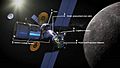 The-Initial-Phase-Gateway-with-Orion,-an-HLS-and-a-logistics-module-docked