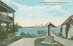 U. S. Naval Prison from New Castle, NH