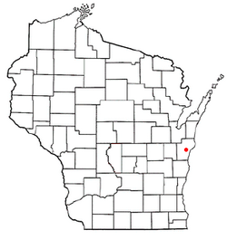 Location of Manitowoc Rapids, Wisconsin