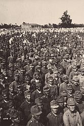 WWI - Battle of Vittorio Veneto - Austro-Hungarian prisoners