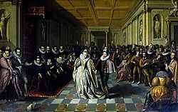 Wedding ball of the Duc de Joyeuse, 1581