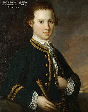 'Sir' Levett Hanson of Normanton, Yorkshire, 1790