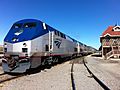 Amtrak California Zephyr Engines 1 and 56 Eastbound at Grand Junction - img1