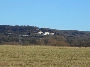 Blue Bell Hill, viewed from near Anchor Farm, Aylesford