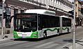 CNG articulated bus
